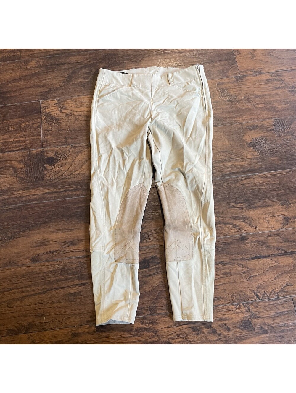 Ariat Pro Series Riding Pants 26R Riding Breeches Light Tan Color Show Patches